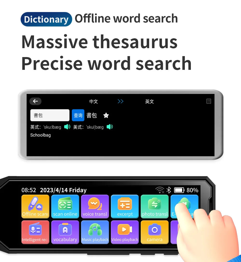 MD09 Smart Translation Pen - Offline Scanner